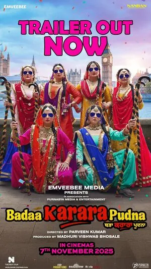 Badaa Karara Pudna 2025 Punjabi Movie Poster