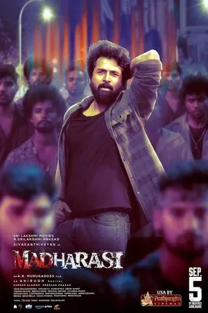 Madharaasi 2025 Hindi Dual Audio Movie Poster
