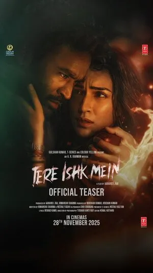 Tere Ishk Mein 2025 HQ- Hindi Audio Movie Poster