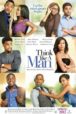 Think Like a Man 2012 Hindi Dual Audio Movie Poster