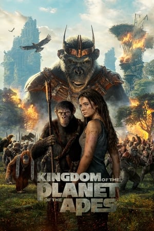 Kingdom of the Planet of the Apes 2024 Telugu Movie Poster
