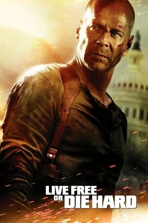 Live Free or Die Hard (2007) 100mb Hindi Dual Audio movie Download Movie Poster