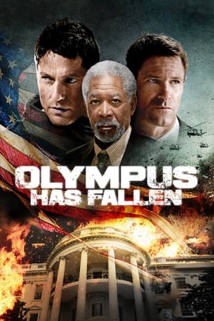 Olympus Has Fallen (2013) Hindi Dual Audio [950MB] ESubs Movie Poster