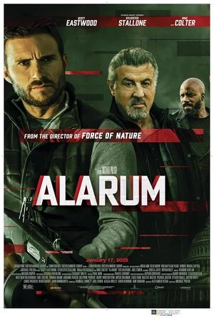 Alarum 2025 Hindi Dual Audio Movie Poster