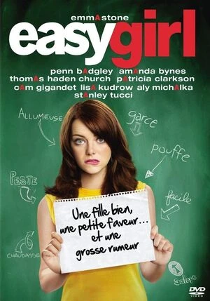 Easy A 2010 Hindi Dual Audio Movie Poster