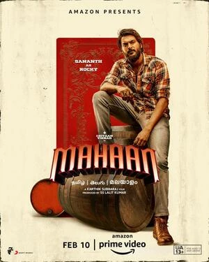 Mahaan 2022 Hindi Dual Audio Movie Poster