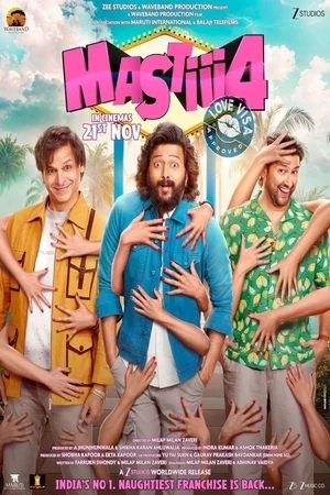 Mastiii 4 2025 Hindi Audio Movie Poster
